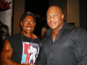 Ray with Phil Heath